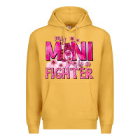 Mustard My Mini Is a Fighter with Ribbon Premium Hoodie - texasbilliewilder