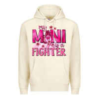 Sandshell My Mini Is a Fighter with Ribbon Premium Hoodie - texasbilliewilder