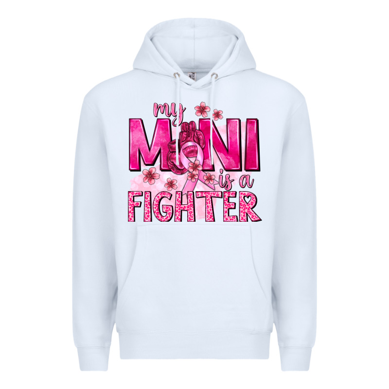 My Mini Is A Fighter With Ribbon Premium Hoodie by texasbilliewilder | Teevron