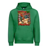 Emerald merry cluckin' christmas Urban Hoodie - RanaPortraitStore