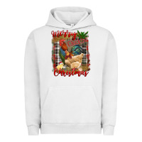 Pigment Lunar Rock merry cluckin' christmas Urban Hoodie - RanaPortraitStore