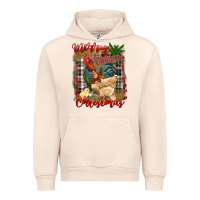 Sandshell merry cluckin' christmas Urban Hoodie - RanaPortraitStore