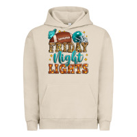 Pigment French Oak friday night lights american football Urban Hoodie - Zillion Design Studio