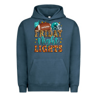 Pigment Midnight Navy friday night lights american football Urban Hoodie - Zillion Design Studio