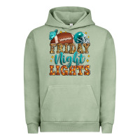 Pigment Oil Green friday night lights american football Urban Hoodie - Zillion Design Studio