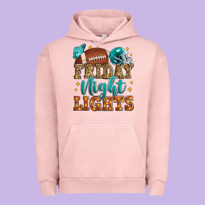 Friday Night Lights American Football Urban Hoodie Designed By Zillion Design Studio