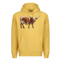 Antique Gold longhorn Premium Hoodie - RanaPortraitStore