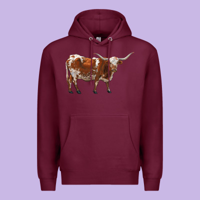 Longhorn Premium Hoodie Designed By Ranaportraitstore