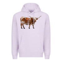 Lilac longhorn Premium Hoodie - RanaPortraitStore