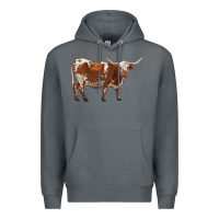 Rock longhorn Premium Hoodie - RanaPortraitStore
