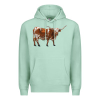 Seafoam longhorn Premium Hoodie - RanaPortraitStore