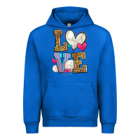 Cobalt love volleyball Urban Hoodie - Zillion Design Studio