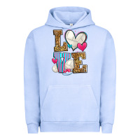 Pigment Grape Ice love volleyball Urban Hoodie - Zillion Design Studio