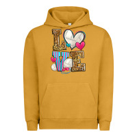 Pigment Peanut Butter love volleyball Urban Hoodie - Zillion Design Studio