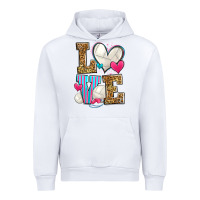 White love volleyball Urban Hoodie - Zillion Design Studio