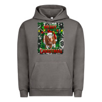 Pigment Tornado merry christmas longhorn cow Urban Hoodie - RanaPortraitStore