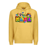 Antique Gold proud mama Premium Hoodie - Zillion Design Studio