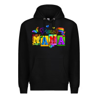Black proud mama Premium Hoodie - Zillion Design Studio