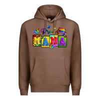 Chestnut proud mama Premium Hoodie - Zillion Design Studio