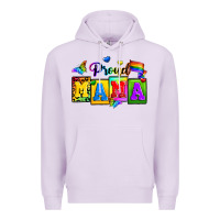 Lilac proud mama Premium Hoodie - Zillion Design Studio