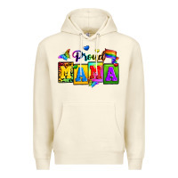 Sandshell proud mama Premium Hoodie - Zillion Design Studio
