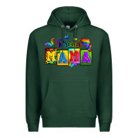 Sports Green proud mama Premium Hoodie - Zillion Design Studio