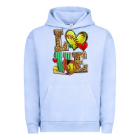 Pigment Grape Ice love softball Urban Hoodie - Zillion Design Studio