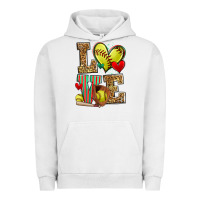 Pigment Lunar Rock love softball Urban Hoodie - Zillion Design Studio