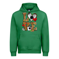 Emerald love soccer Urban Hoodie - Zillion Design Studio