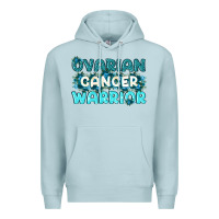 Blue Mist Ovarian Cancer Warrior Premium Hoodie - texasbilliewilder