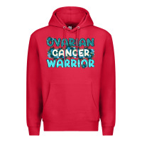 Cardinal Ovarian Cancer Warrior Premium Hoodie - texasbilliewilder