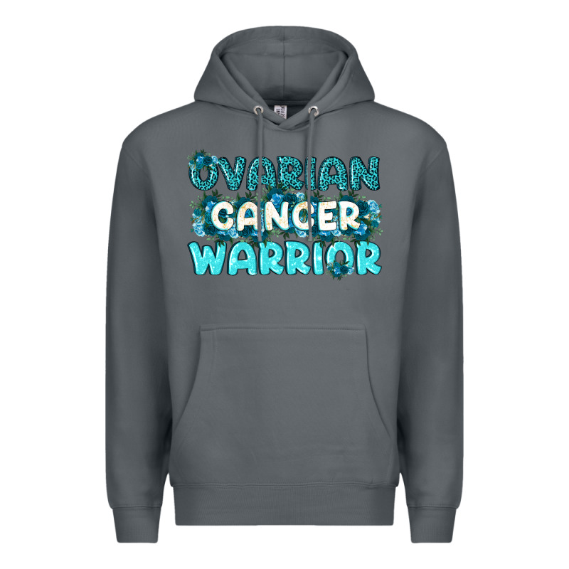 Ovarian Cancer Warrior Premium Hoodie by texasbilliewilder | Teevron
