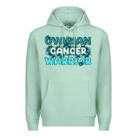 Seafoam Ovarian Cancer Warrior Premium Hoodie - texasbilliewilder
