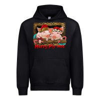 Black merry pig mas Urban Hoodie - RanaPortraitStore