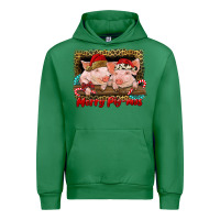 Emerald merry pig mas Urban Hoodie - RanaPortraitStore