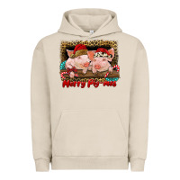 Pigment French Oak merry pig mas Urban Hoodie - RanaPortraitStore