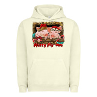 Pigment Pistachio merry pig mas Urban Hoodie - RanaPortraitStore