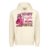 Sandshell Nobody Fights Alone Coffee Premium Hoodie - texasbilliewilder