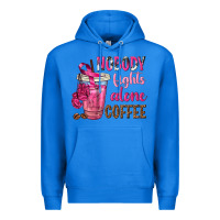 True Royal Nobody Fights Alone Coffee Premium Hoodie - texasbilliewilder