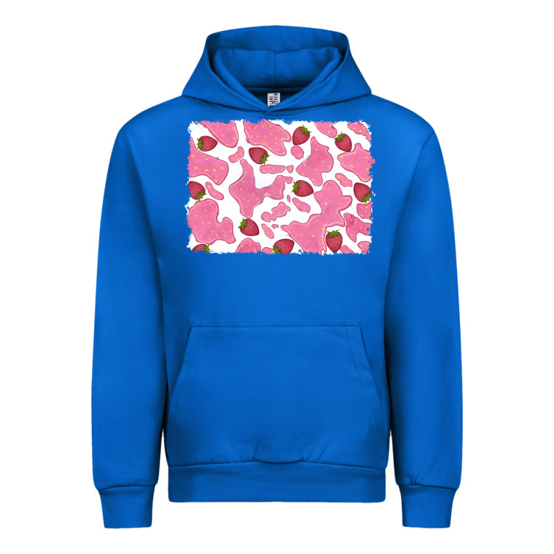 Distressed Strawberry Milkshake Cowhide Urban Hoodie by RanaPortraitStore | Teevron