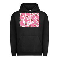 Pigment Black distressed strawberry milkshake cowhide Urban Hoodie - RanaPortraitStore