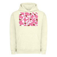 Pigment Pistachio distressed strawberry milkshake cowhide Urban Hoodie - RanaPortraitStore