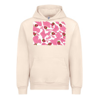 Sandshell distressed strawberry milkshake cowhide Urban Hoodie - RanaPortraitStore