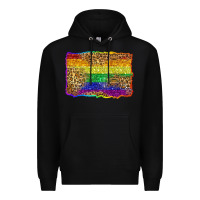 Black pride background Premium Hoodie - Zillion Design Studio