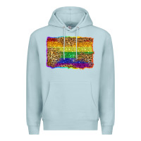 Blue Mist pride background Premium Hoodie - Zillion Design Studio