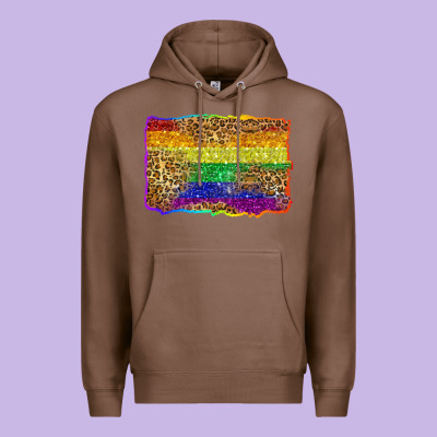 Pride Background Premium Hoodie Designed By Zillion Design Studio