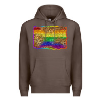Coffee pride background Premium Hoodie - Zillion Design Studio