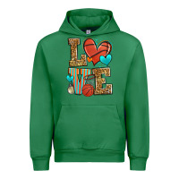 Emerald love basketball Urban Hoodie - Zillion Design Studio