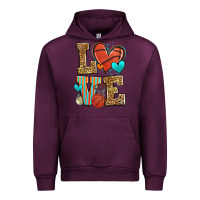 Mauve Wine love basketball Urban Hoodie - Zillion Design Studio