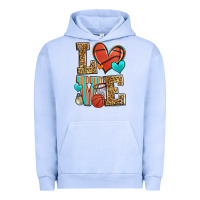 Pigment Grape Ice love basketball Urban Hoodie - Zillion Design Studio